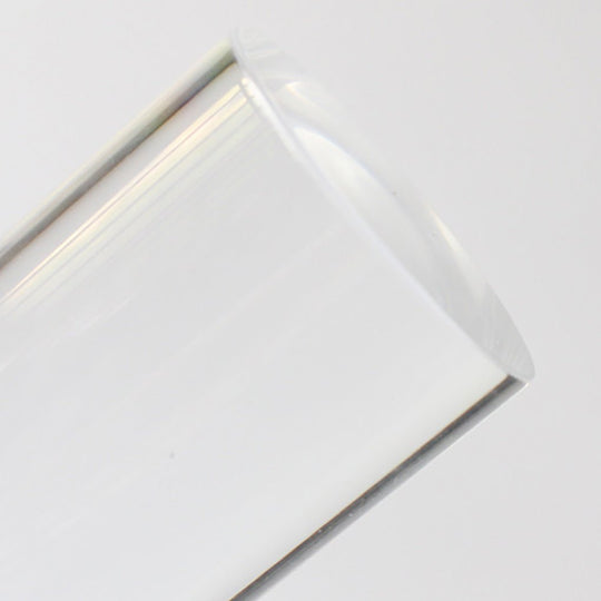 Transparent Acrylic Shade Aluminum Waterproof Modern Pathway Bollard Lights