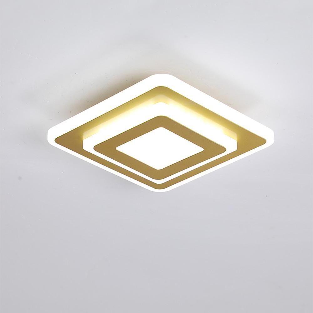 Multi Square LED Flush Mount Ceiling Light for Hallway or Entryway