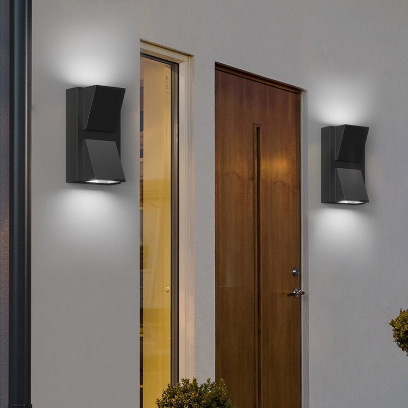 Rectangular Up &amp; Down Lighting LED Modern Wall Lamp