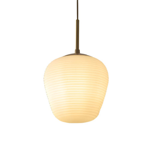 Rituals White Glass Pendant Light