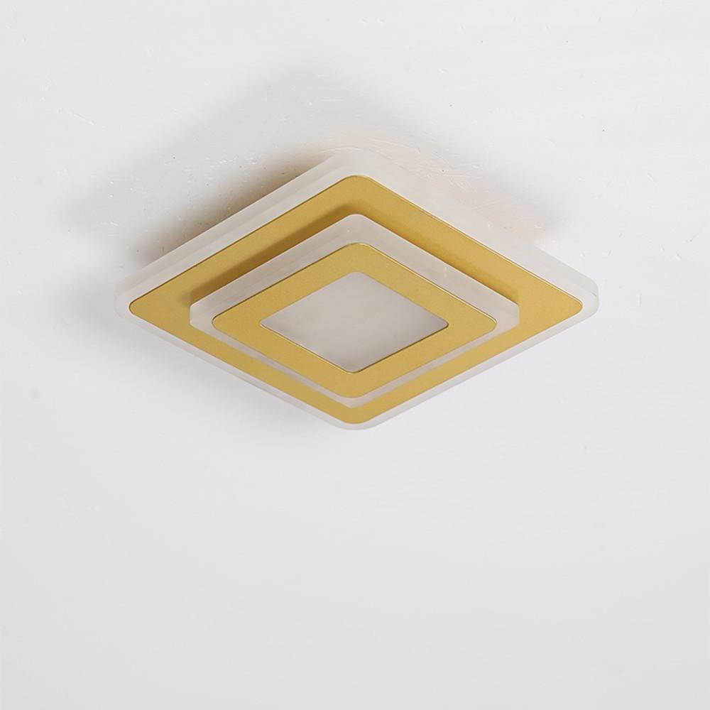 Multi Square LED Flush Mount Ceiling Light for Hallway or Entryway