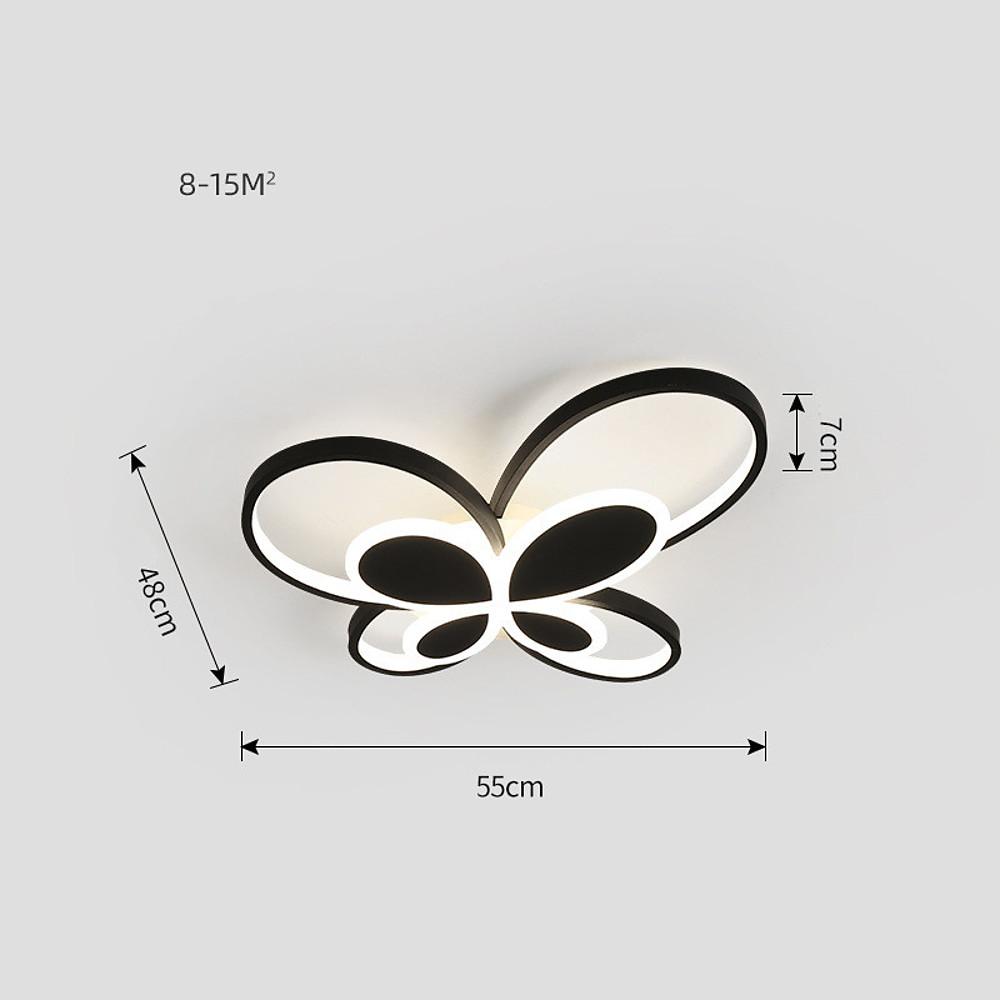 Cluster Dimmable Butterfly LED Flush Mount Ceiling Light for Baby &amp; Kids