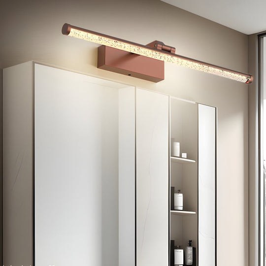 Rotatable Seeded Acrylic LED Bathroom Vanity Light Bar