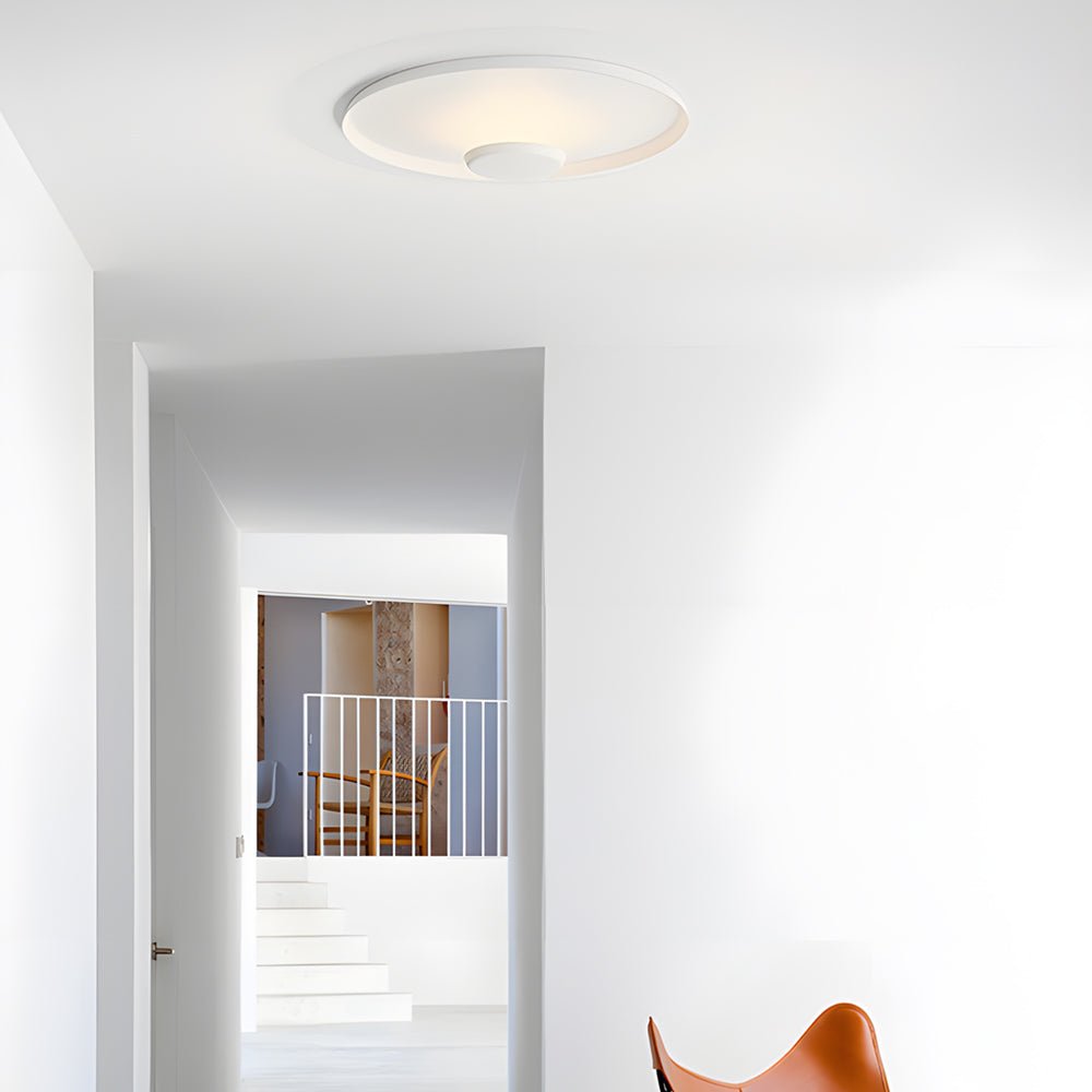 Round Aluminum LED Top Ceiling &amp; Wall Lamp – 9.8"/15.7"/23.6"