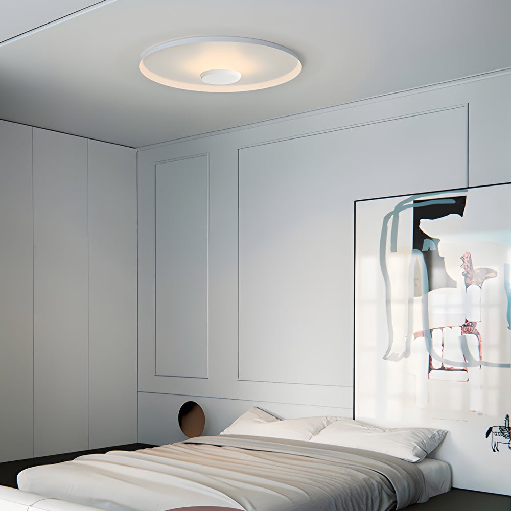 Round Aluminum LED Top Ceiling &amp; Wall Lamp – 9.8"/15.7"/23.6"