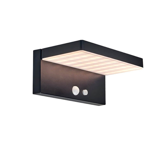 Solar Powered LED Motion Sensor Outdoor Wall Light