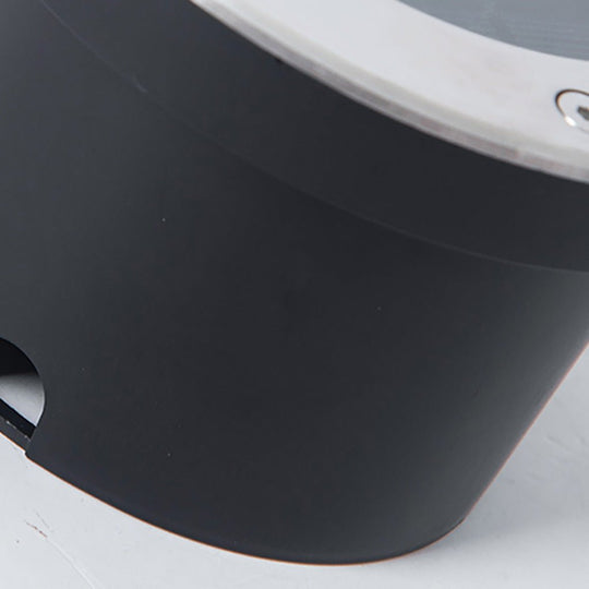 LED Waterproof Ground Dish Lights with Solar Top &amp; Side Emitting Design