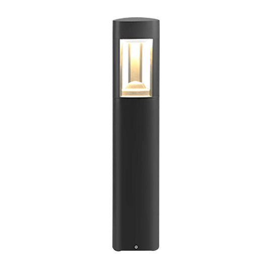 Triple Side Emitting Solar LED Garden Bollard Lights Heart Design &amp; Weatherproof