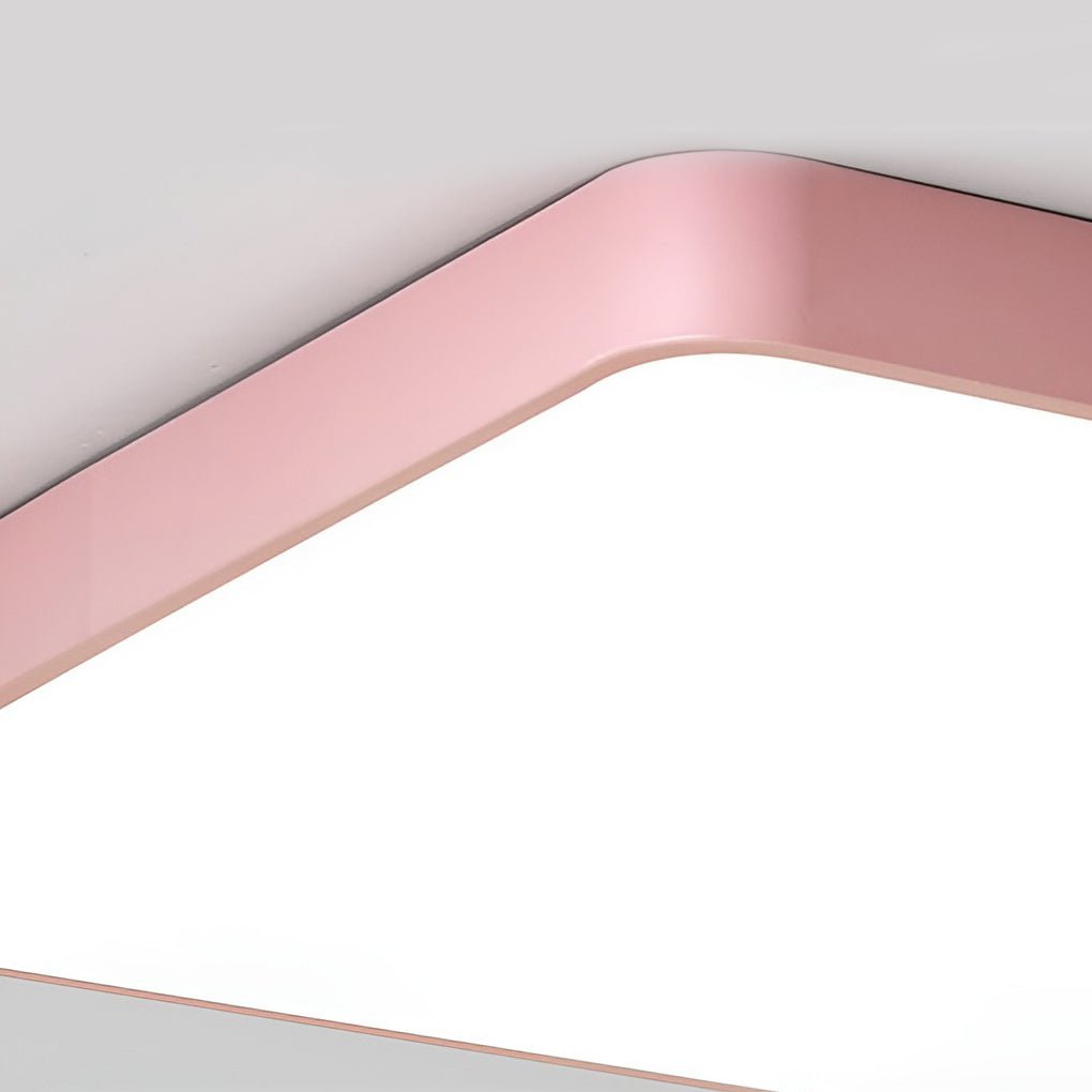 Square LED Flush Mount Light for Baby &amp; Kids Rooms, Living Room, or Bedroom