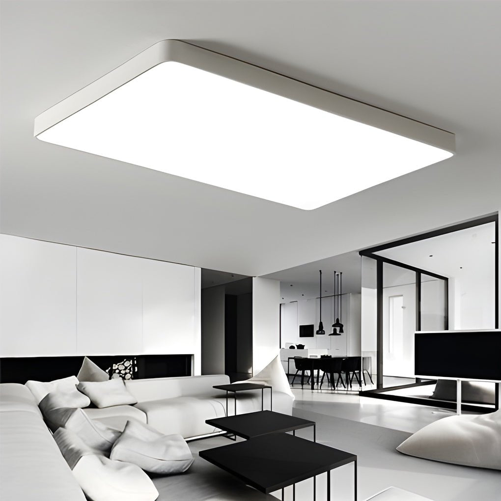 Square LED Flush Mount Light for Baby &amp; Kids Rooms, Living Room, or Bedroom