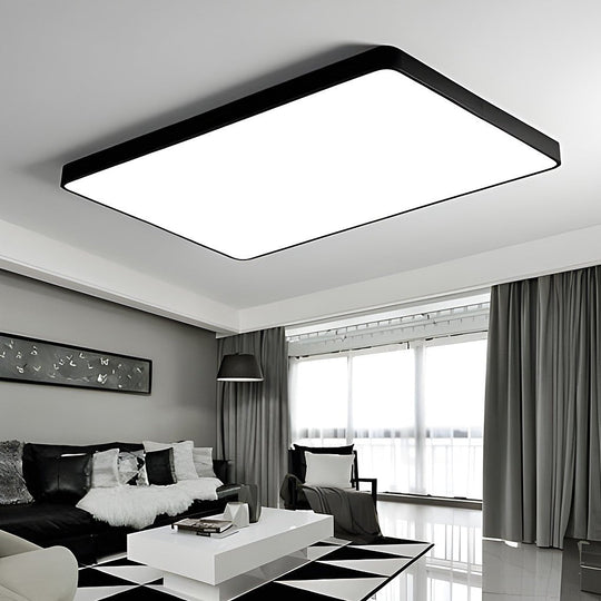 Square LED Flush Mount Light for Baby &amp; Kids Rooms, Living Room, or Bedroom