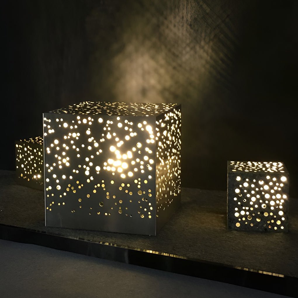 Square LED Outdoor Post Lights Modern Pillar &amp; Deck Lighting