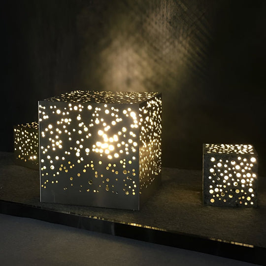 Square LED Outdoor Post Lights Modern Pillar &amp; Deck Lighting