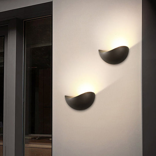 Unique Creative Minimalist LED Aisle &amp; Staircase Wall Sconce – Indoor/Outdoor