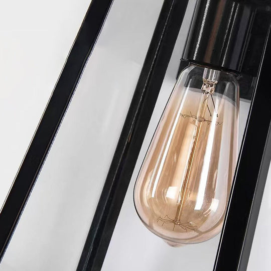 Vintage Industrial Style Glass Sconce Waterproof Outdoor Wall Lights Wall Lamp