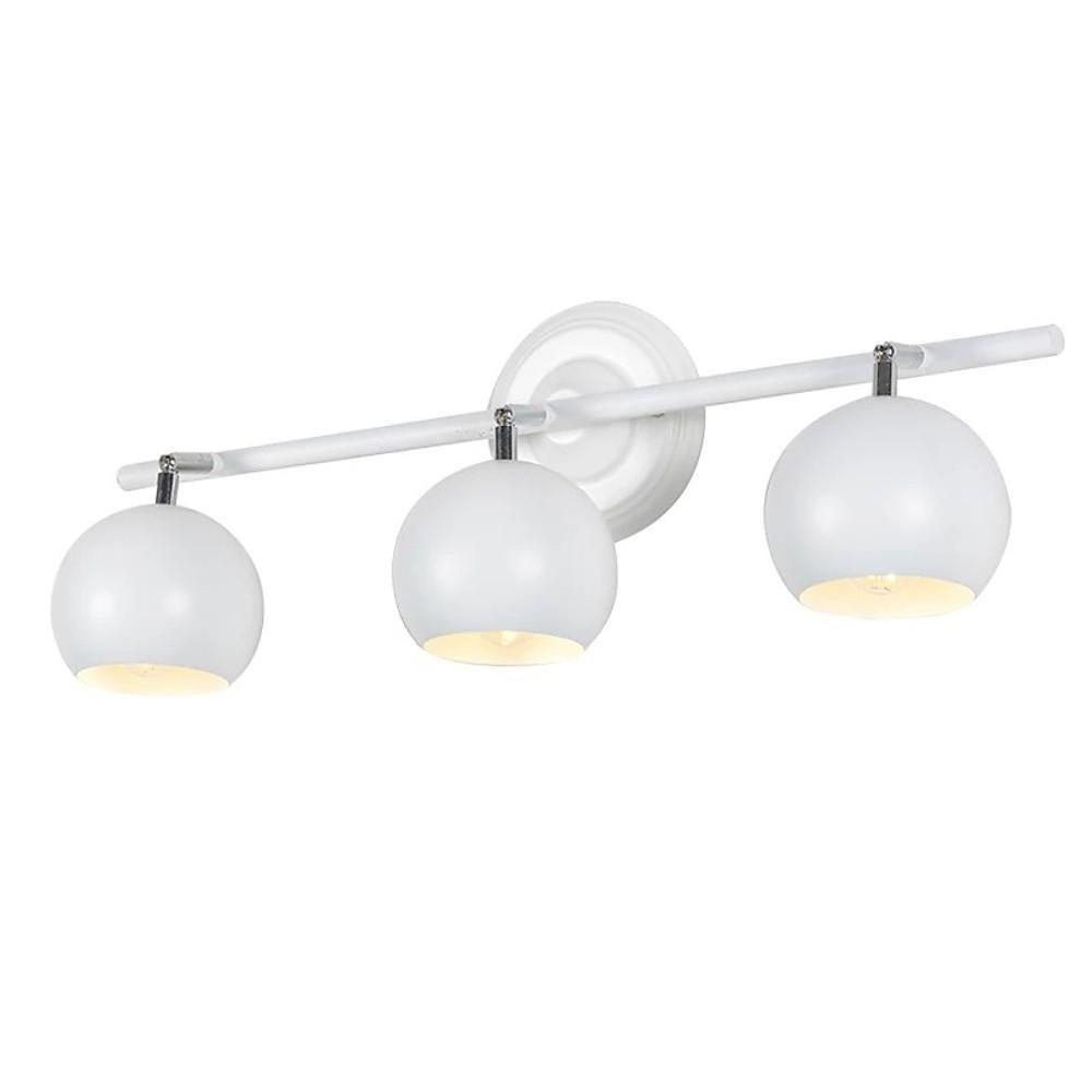 3-Light Bowled Metal Semi-Flush Mount LED Ceiling Light – Modern &amp; Bright