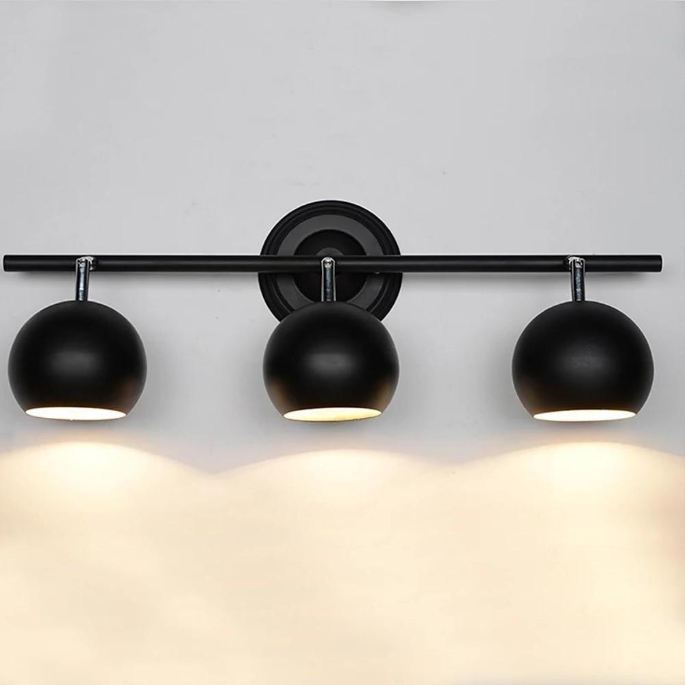 3-Light Bowled Metal Semi-Flush Mount LED Ceiling Light – Modern &amp; Bright