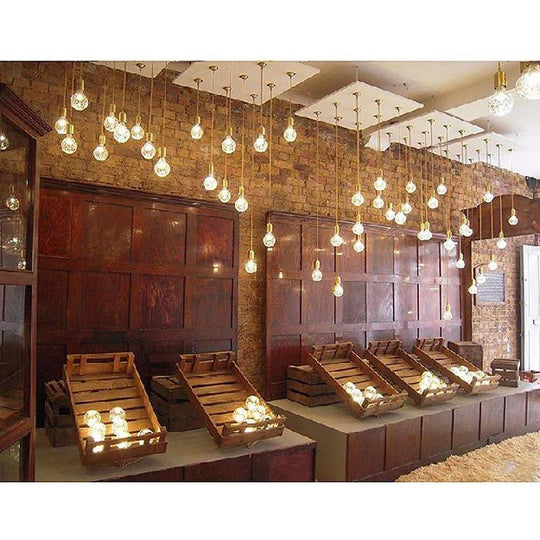 Cluster Glass Ball LED Nordic Pendant Light